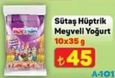 SÜTAŞ HÜPTRİK MEYVELİ YOĞURT 10X35 G fiyat ve kampanya bilgisi